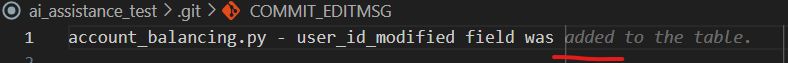 git changes