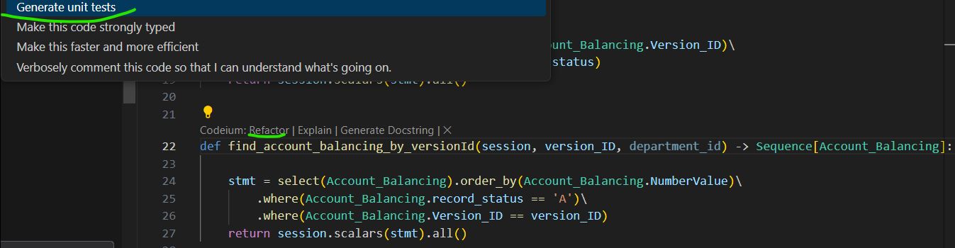 unit tests